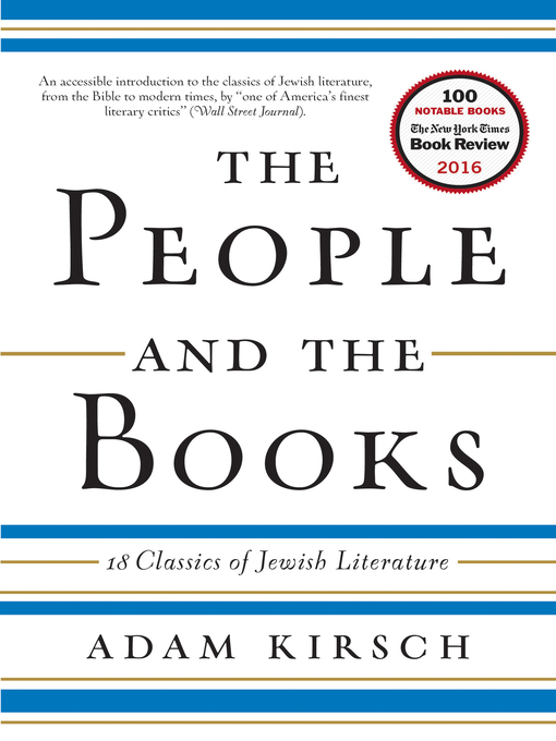 Title details for The People and the Books by Adam Kirsch - Available